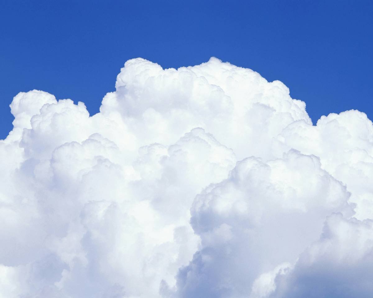 blue aky and cloud